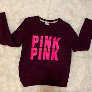 PINK crew neck